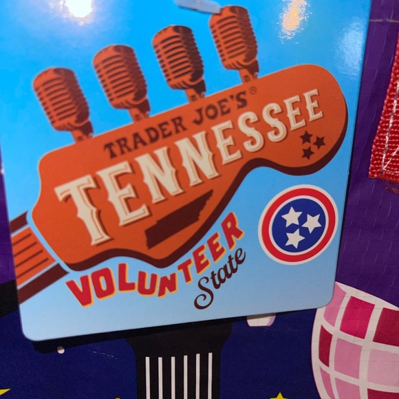 Trader Joe's Beale Street Tennessee Collectible Reusable Tote Bag NWT - Picture 3 of 4